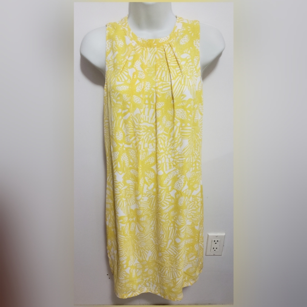 H&M yellow and white floral sundress